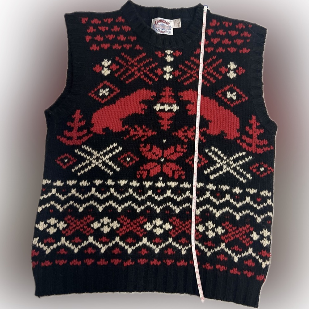 Cambridge Dry Goods Winter Sweater Vest